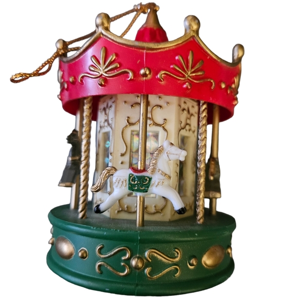 Merry Go Round Christmas Ornament 